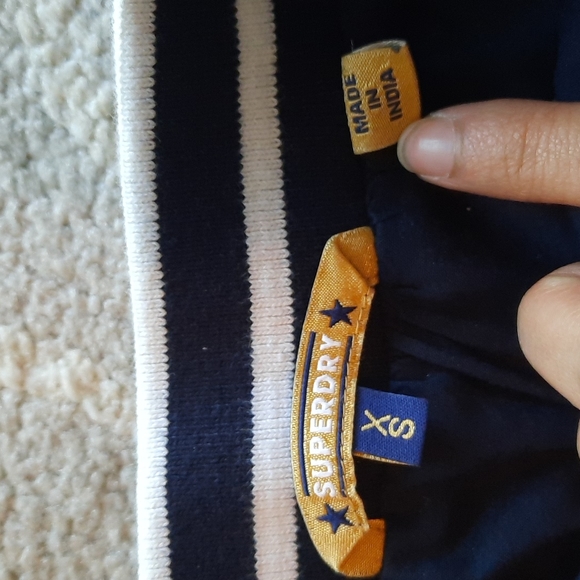 Superdry navy blue skirt - size XS - Picture 3 of 4